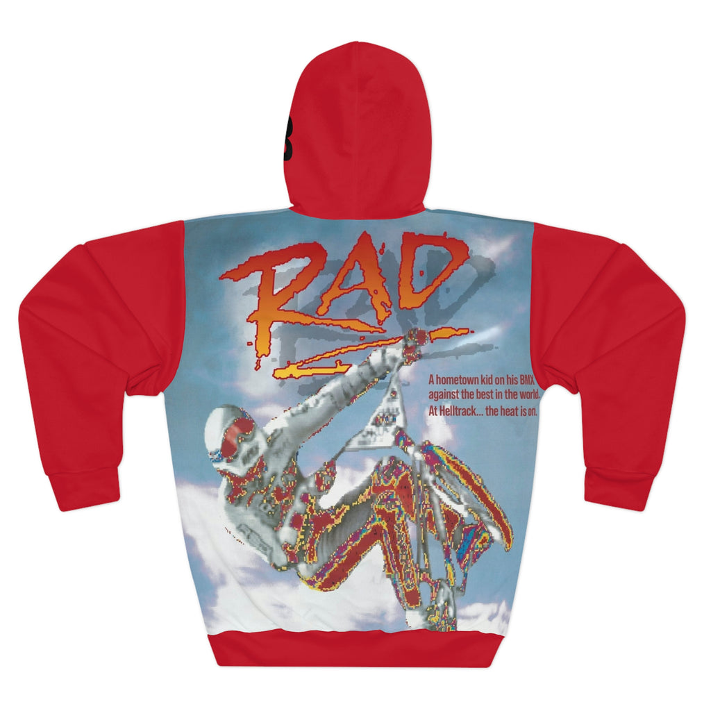 Rad- Hoodie — Retro 80s Graphic Pullover