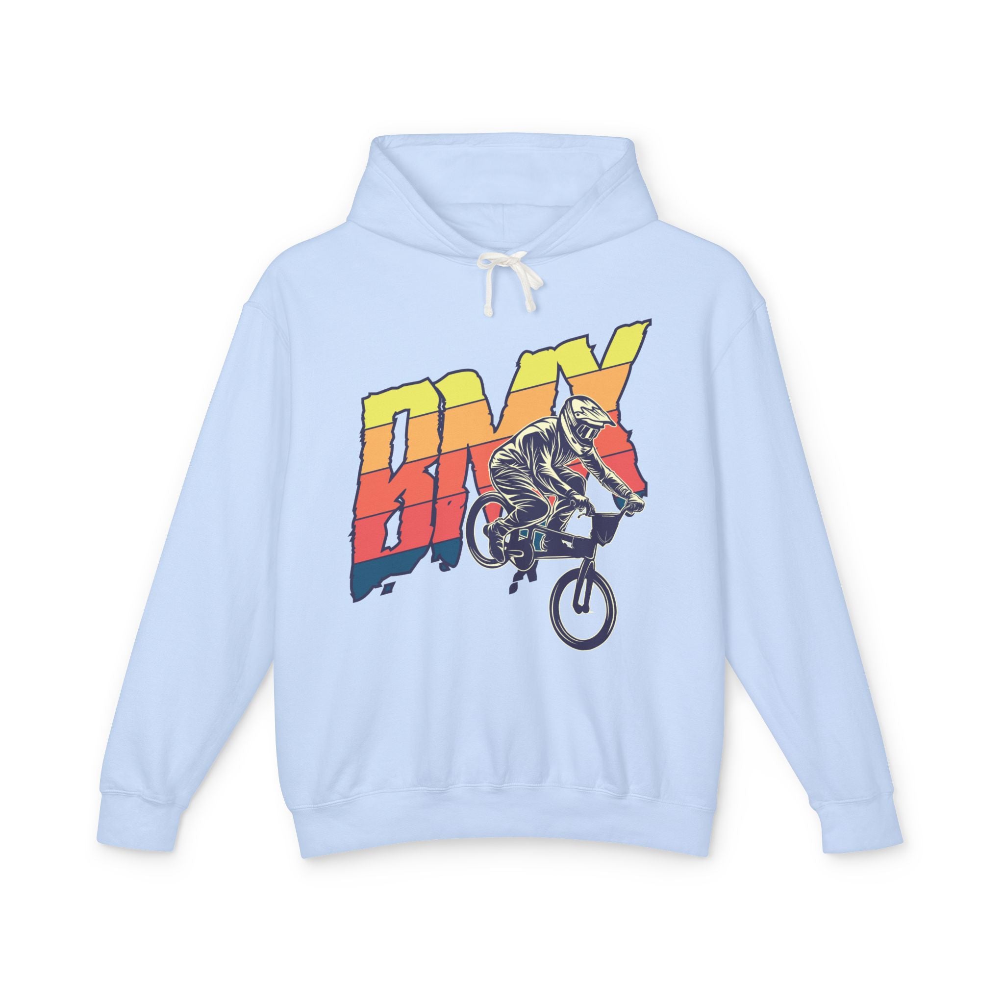 Rad- BMX Vintage Rider Hoodie — Retro BMX Sweatshirt for Cyclists & Fans
