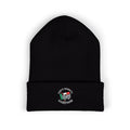 Henny-Embroidered "Fish & Friends Game Shack" Classic Cuffed Beanie — Winter Knit Hat