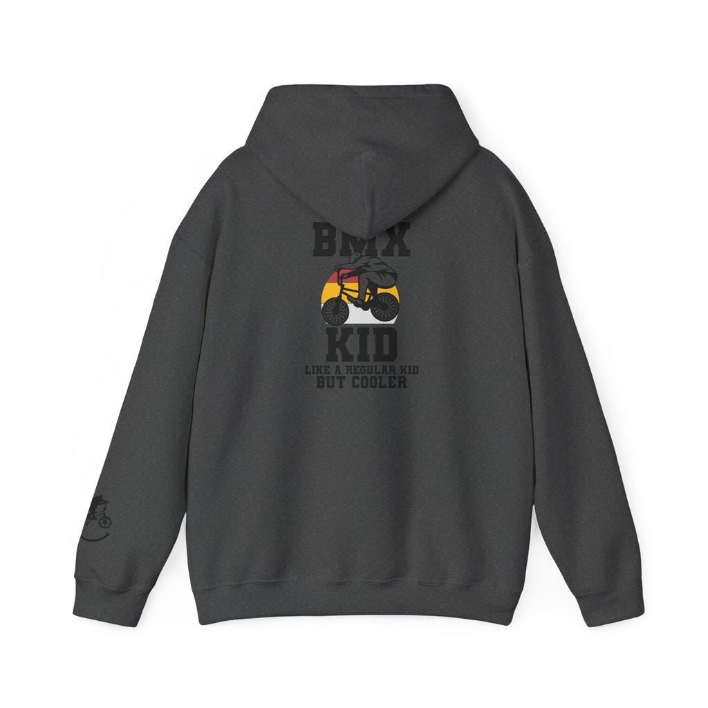 Rad-BMX Kid Hoodie — "Like a Regular Kid But Cooler" Youth BMX Pullover