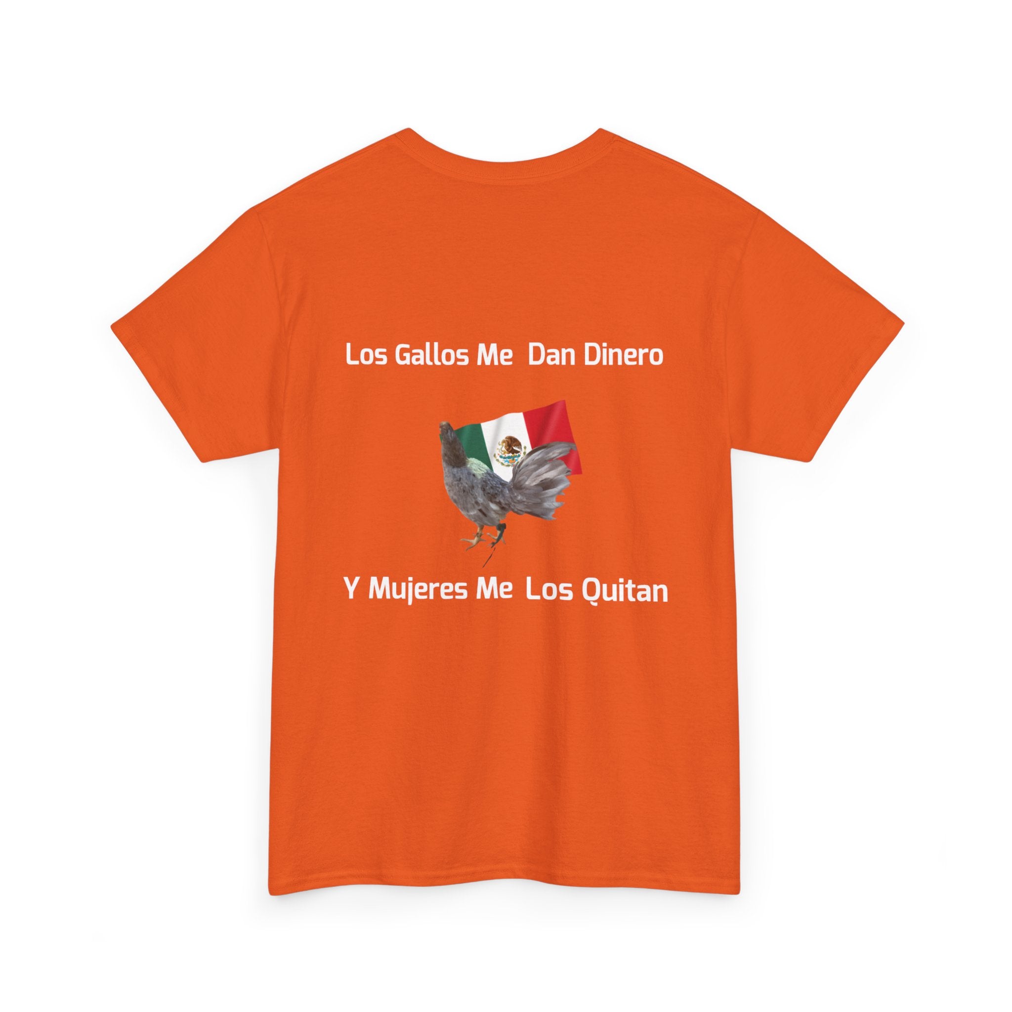 Henny-Gamefowl Tee — "Dro's Henny's Gamefarm" Mexican Flag Rooster Shirt