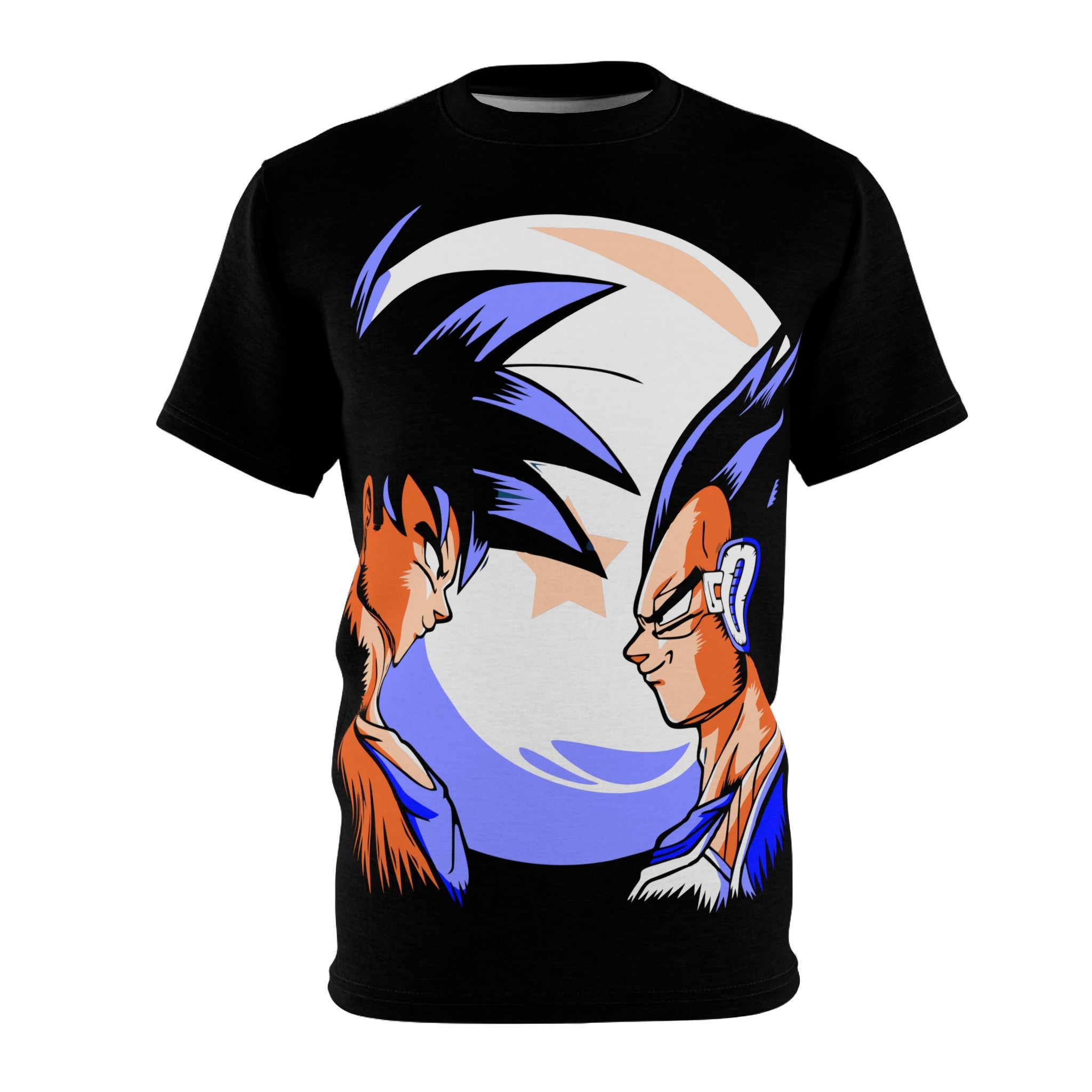 Dragon- Duel Anime Tee — Goku vs Vegeta Graphic T-Shirt