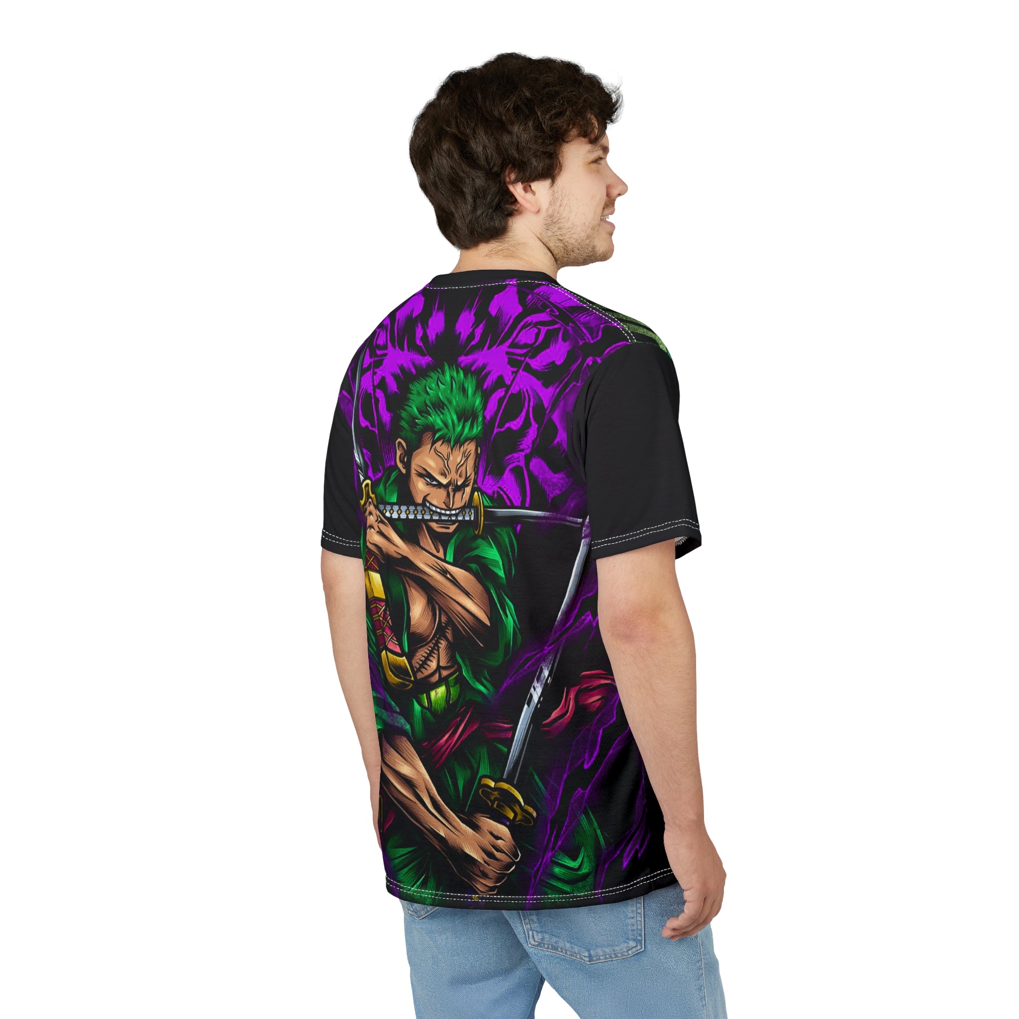 Anime- Pirate Captain Graphic Tee — All-Over Print