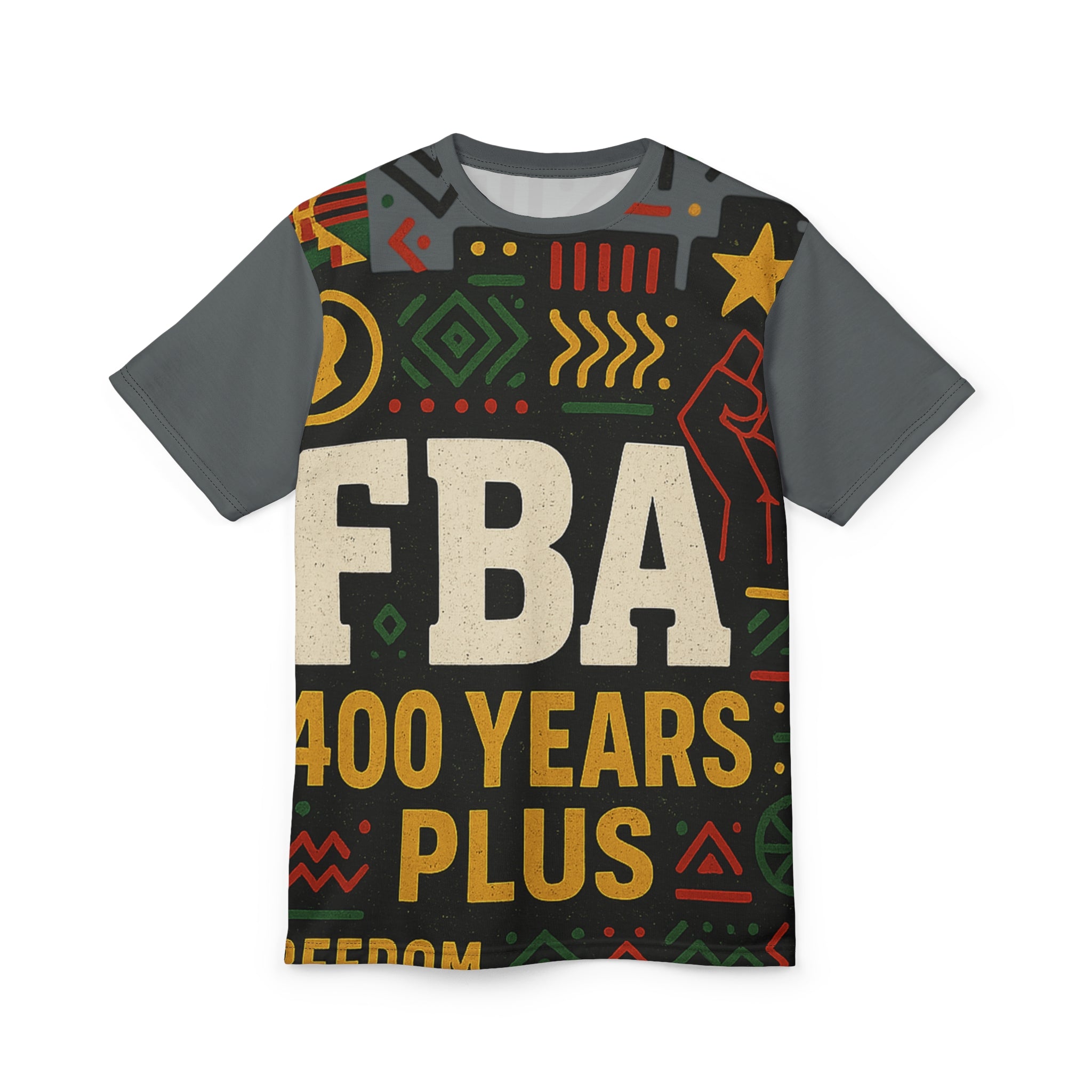 FBA 400 Years Plus Graphic Tee — Afrocentric Black History Celebration Shirt