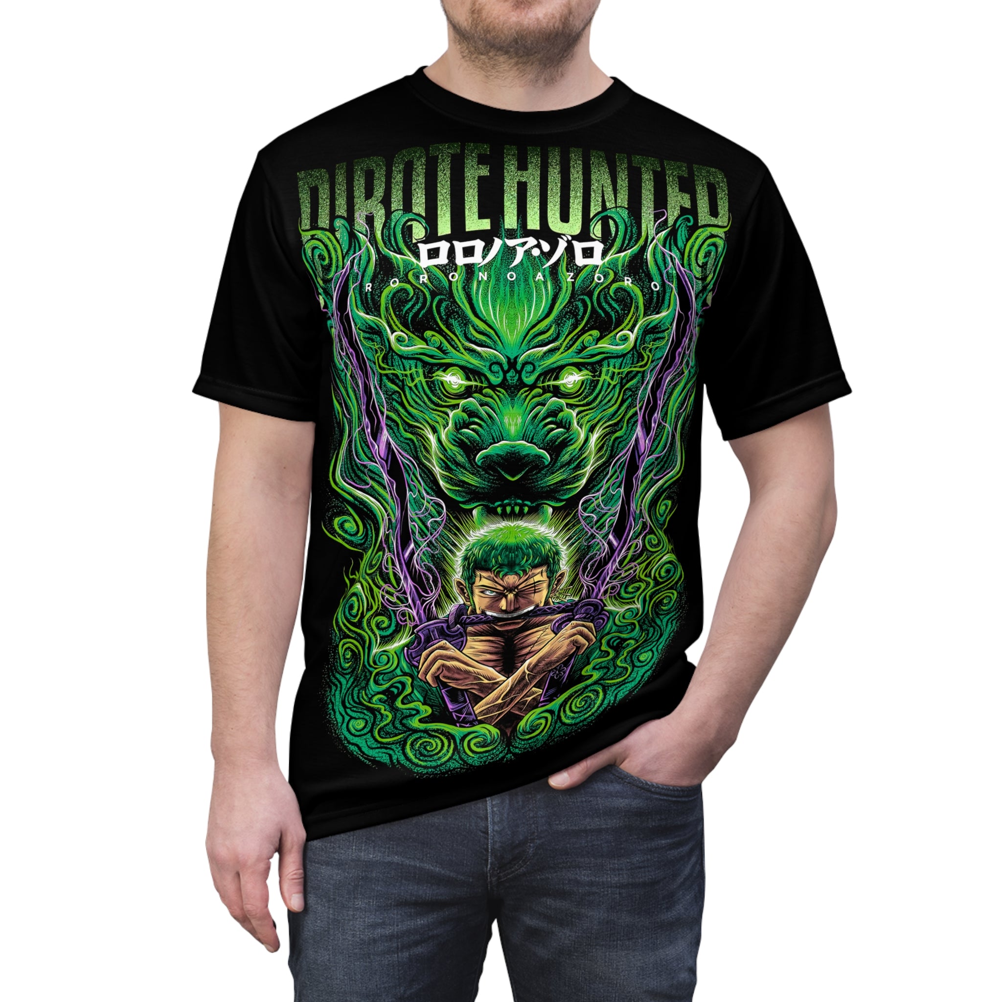 Anime- Hunter Anime Tee — Samurai Graphic Shirt
