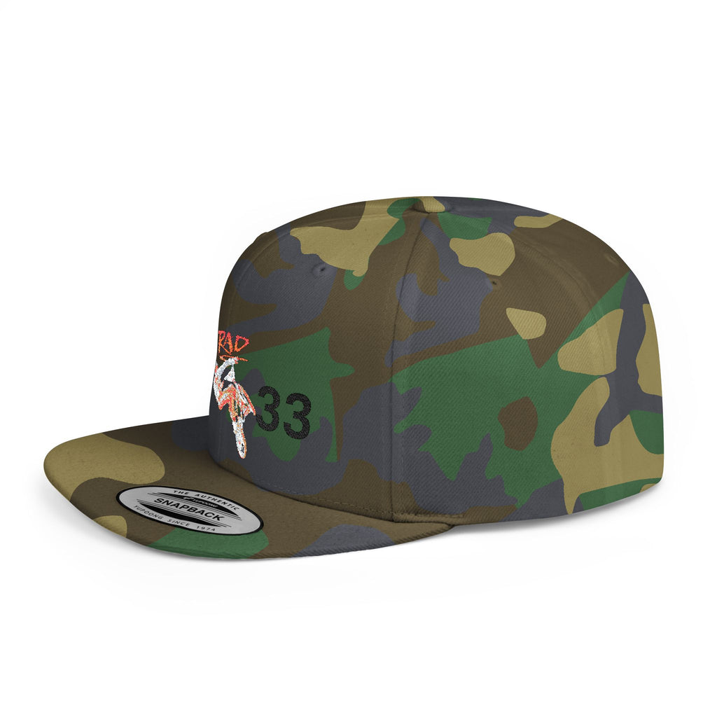 Rad-Flat Bill Snapback
