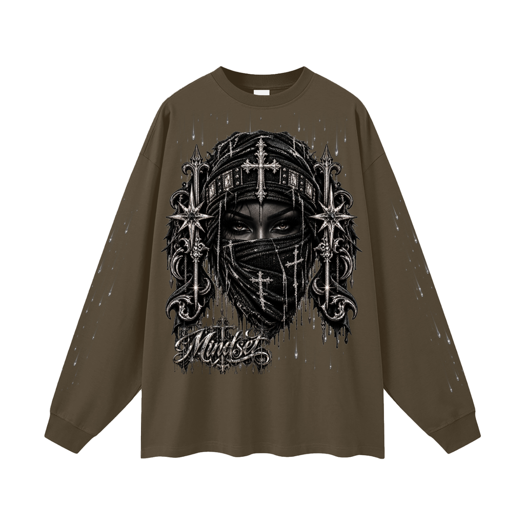 7NV-Oversized Unisex Long Sleeve T-Shirt
