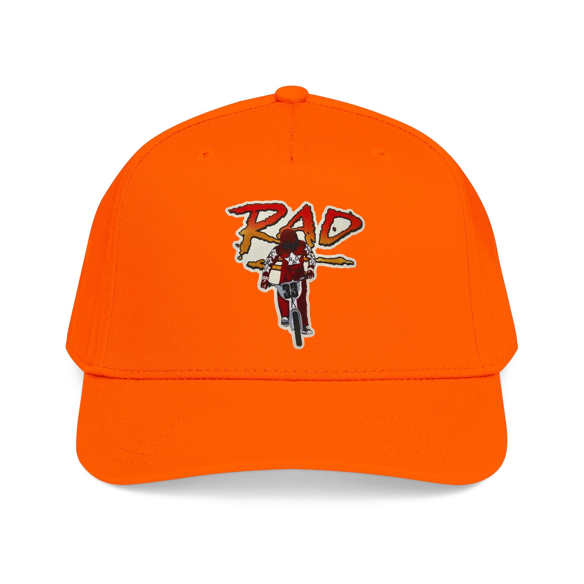 Rad- Dirt Bike Cap — Retro Motocross Baseball Hat