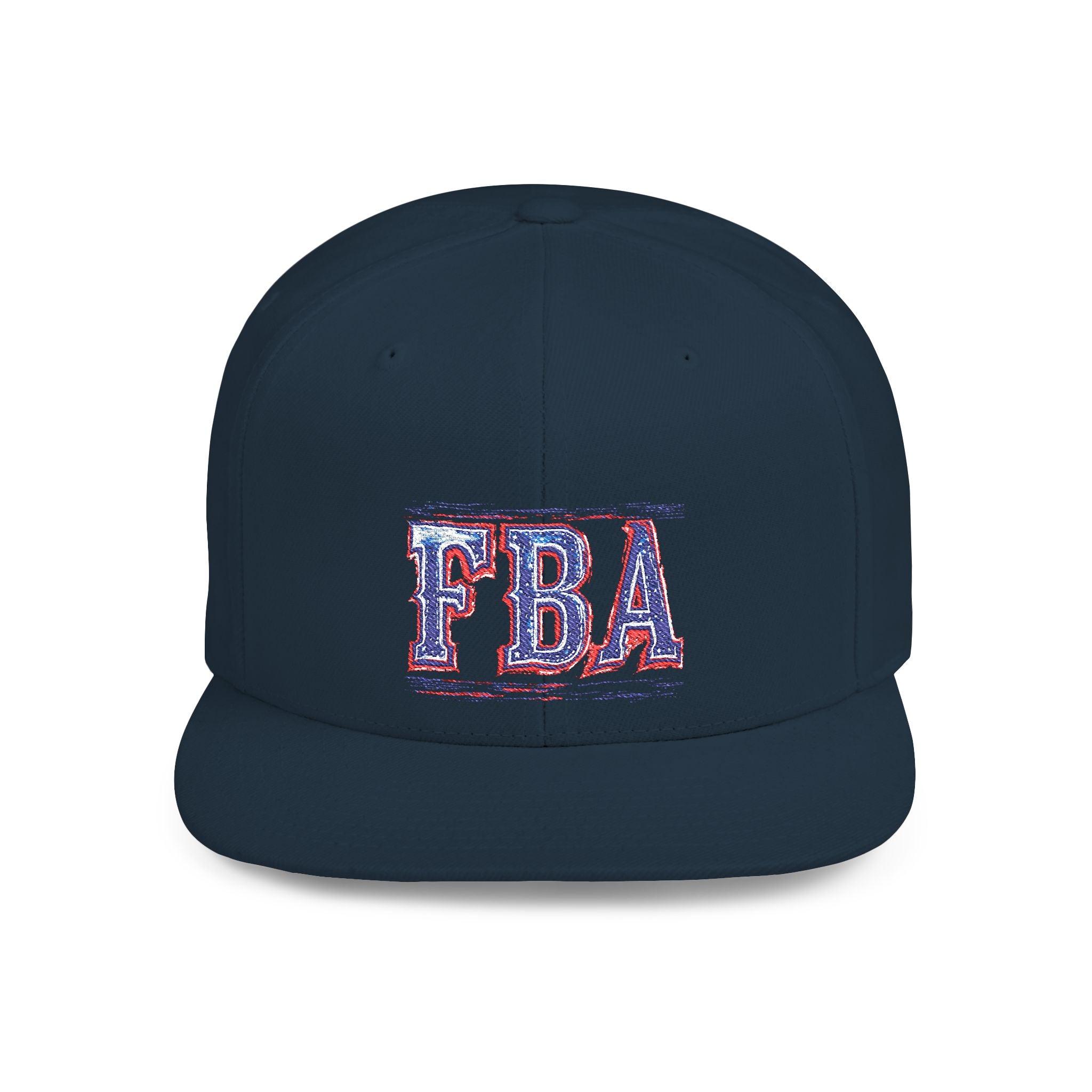 FBA- Distressed Patch Snapback Hat