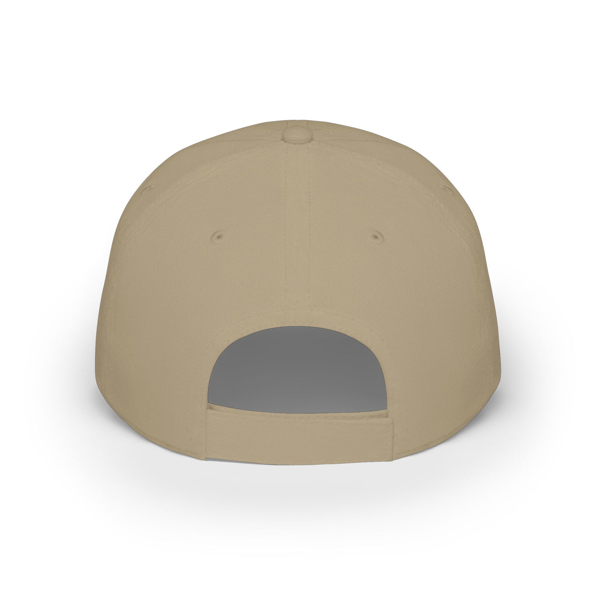 Hat-Red Low-Profile Baseball Cap with 'RW' Embroidered Patch — Casual Everyday Dad Hat