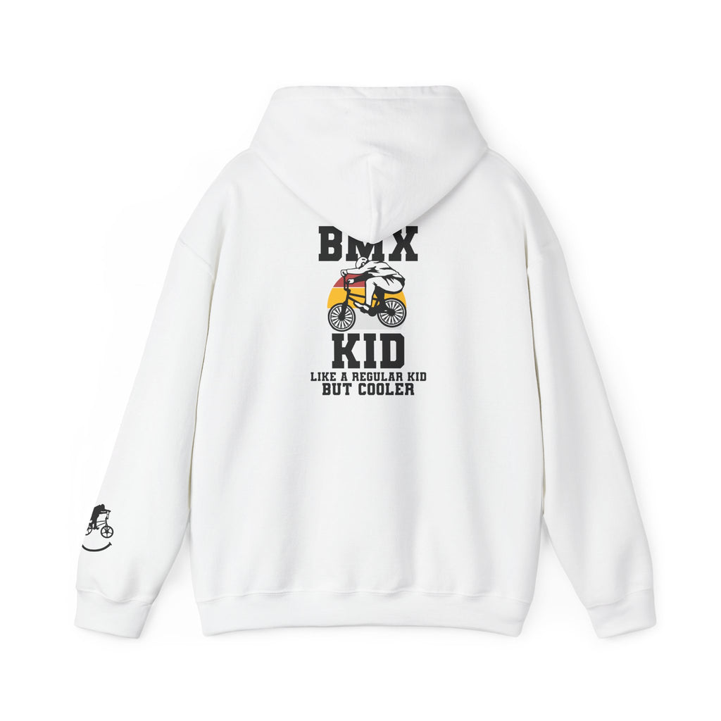 Rad-BMX Kid Hoodie — "Like a Regular Kid But Cooler" Youth BMX Pullover