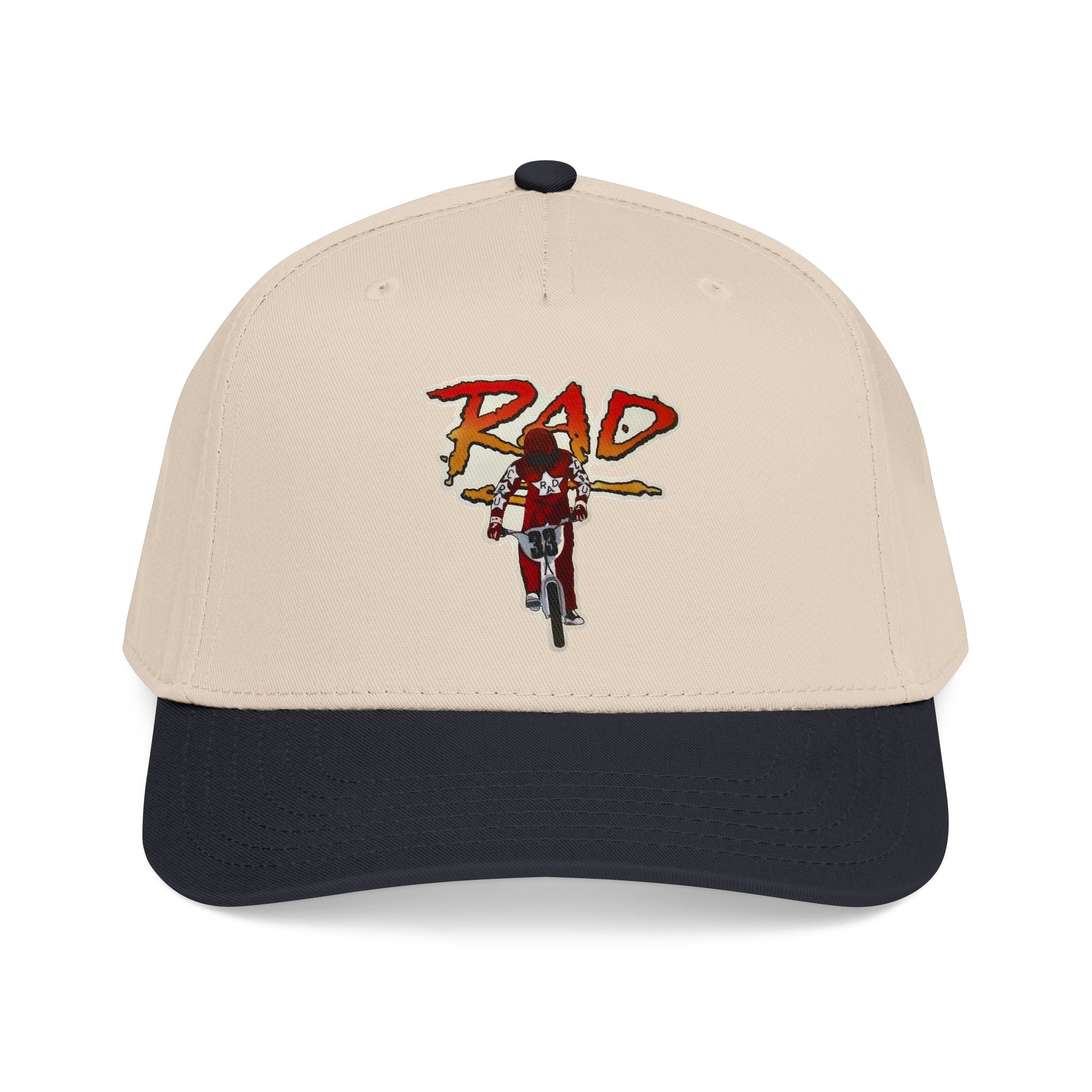 Rad- Dirt Bike Cap — Retro Motocross Baseball Hat