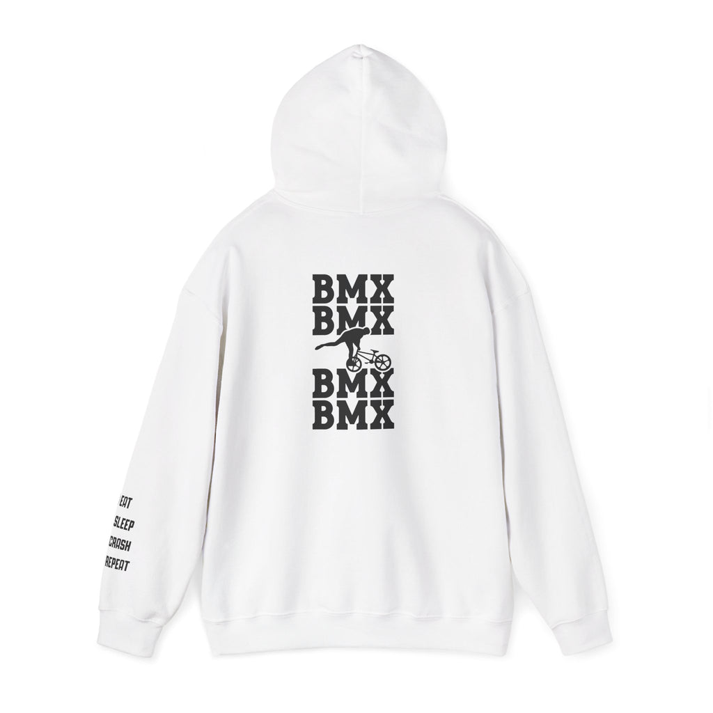 Rad-BMX Rider Hoodie — BMX Stunt Silhouettes Pullover for Riders & Fans