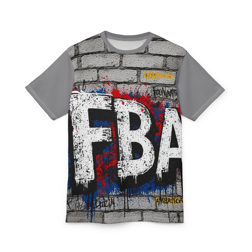 FBA- Brick Wall Tee — Urban Streetwear All-Over Print T-Shirt
