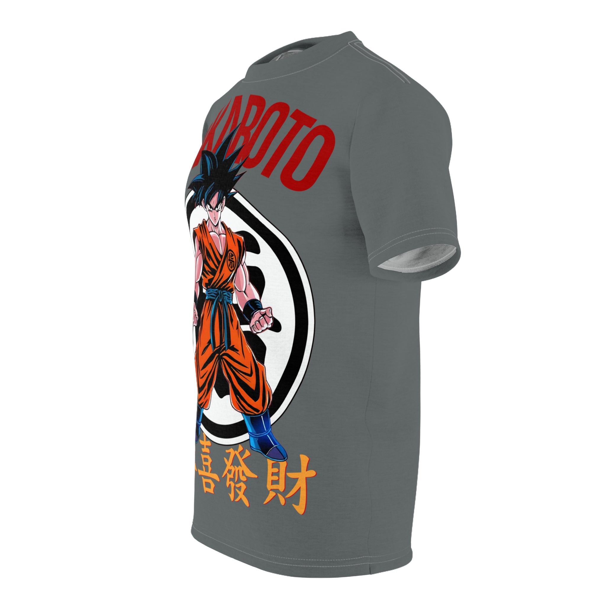 Dragon-Graphic Tee — 'KAKABOTO' Asian-Inspired Martial Artist Design