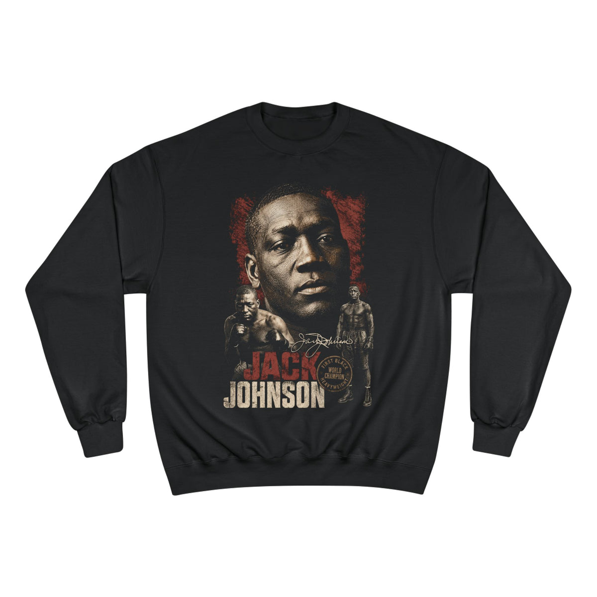 Retro Champion Tribute- Boxing Sweatshirt - Vintage Champion Tribute Crewneck