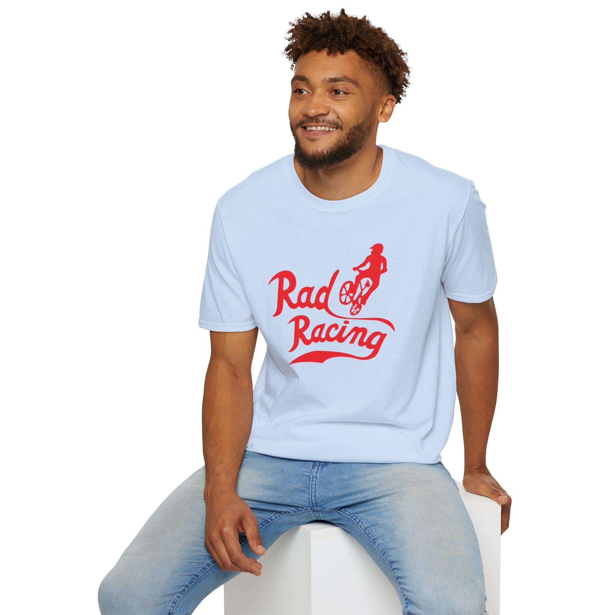 Rad- Racing T-Shirt — Vintage BMX & Motocross Graphic Tee