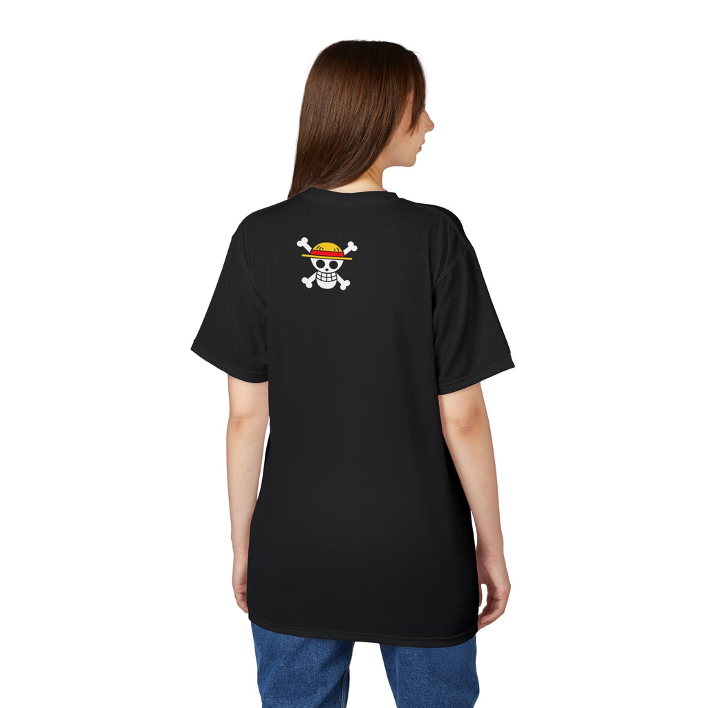 Anime- Pirate Crew Graphic Tee — Bold Japanese Text Design