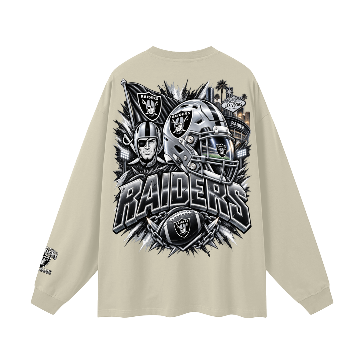 Team-Oversized Unisex Long Sleeve T-Shirt