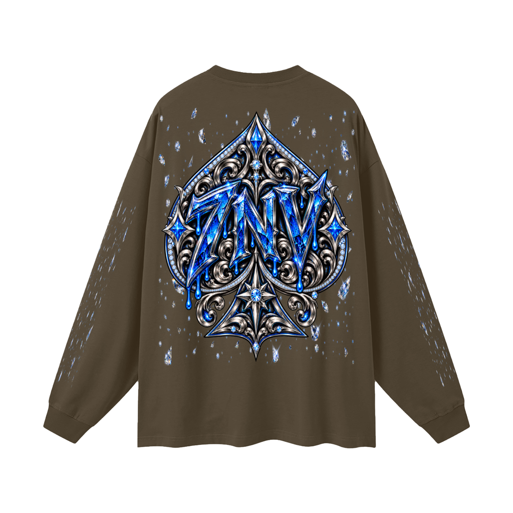 7NV-Oversized Unisex Long Sleeve T-Shirt
