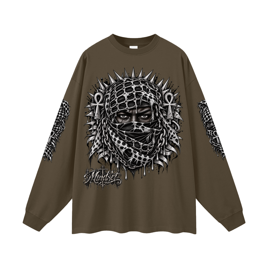 FBA-Oversized Unisex Long Sleeve T-Shirt