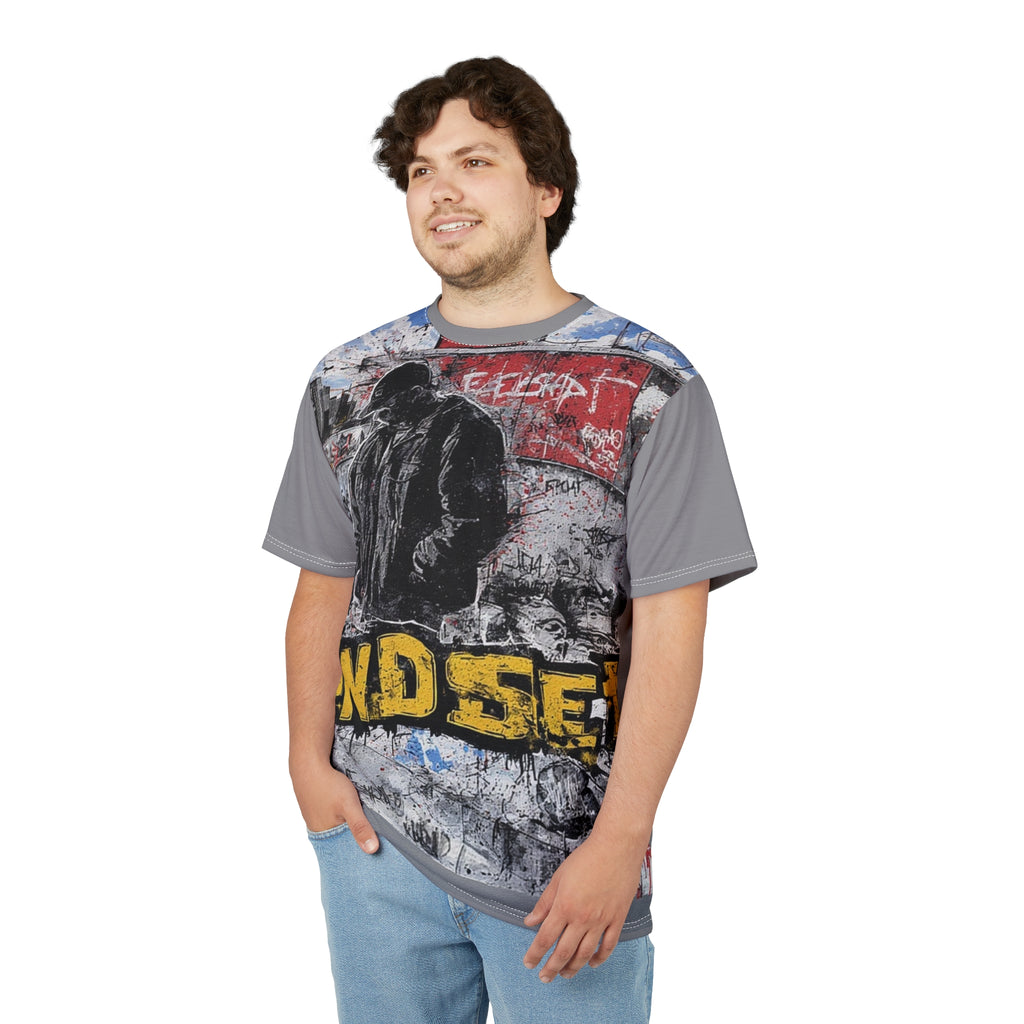 Mindset- Graffiti Tee — Urban Street Art All-Over Print T-Shirt
