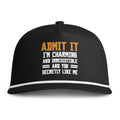 Hat — "Admit It" Vintage Sunwashed Rope Cap
