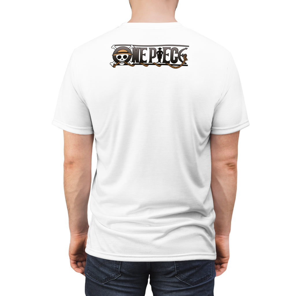 Anime- Pirate Crew All-Over Print Tee — One Piece Luffy, Ace & Sabo Graphic Shirt
