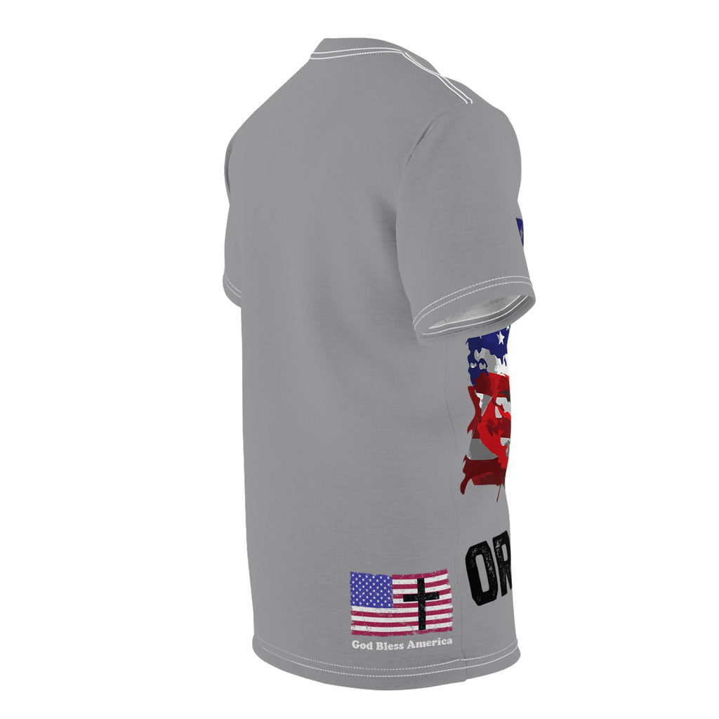 America-T-Shirt — "Love It or Leave It" American Flag Patriotic Tee