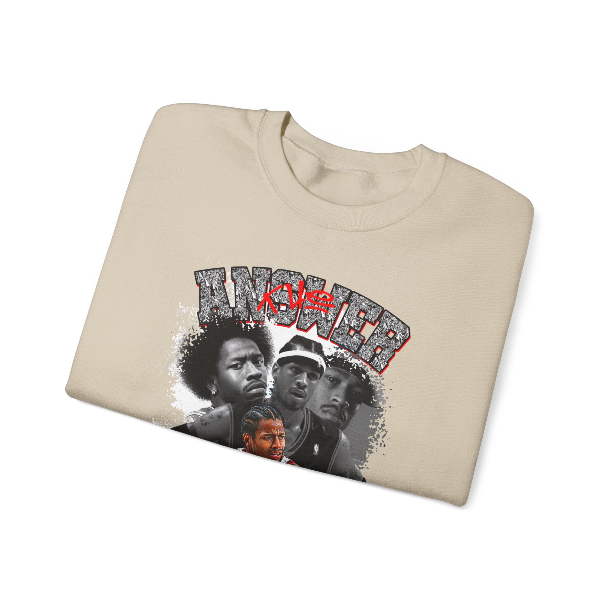 Retro-Allen Iverson Retro Crewneck Sweatshirt