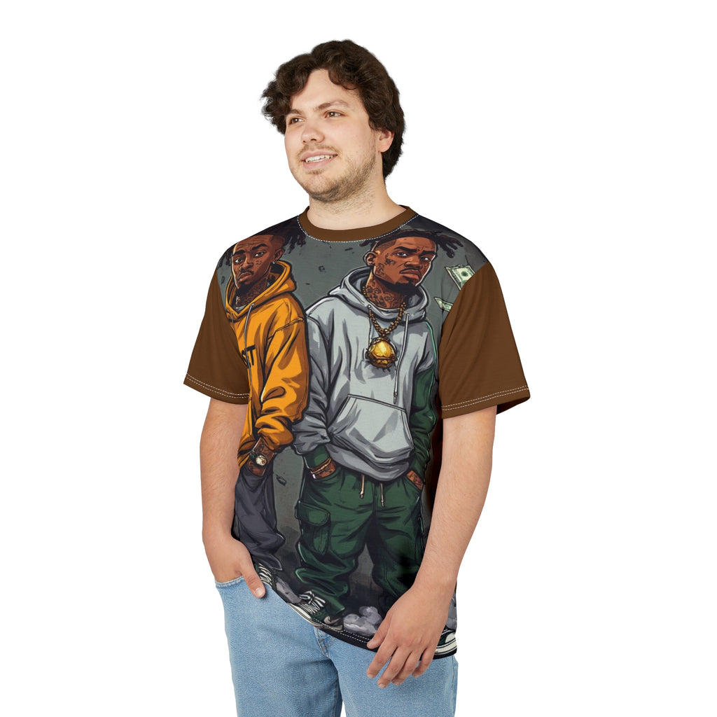 Mindset- Graphic Tee — 'Mindset' Streetwear Hoodie Illustration All-Over Print