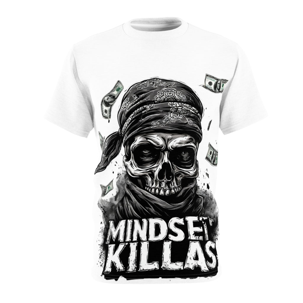 Mindset- Killas Skull Tee — Edgy Skull Graphic T-Shirt