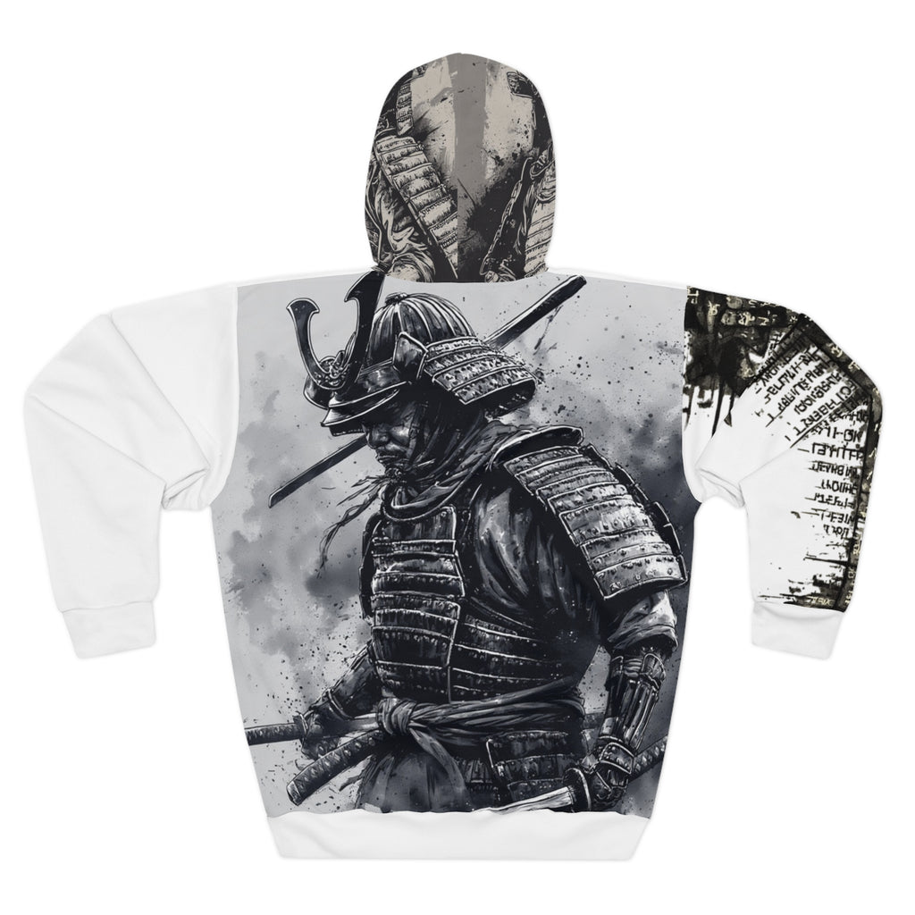 Mindset- Samurai Warrior Unisex Pullover Hoodie - Bold Graphic Design
