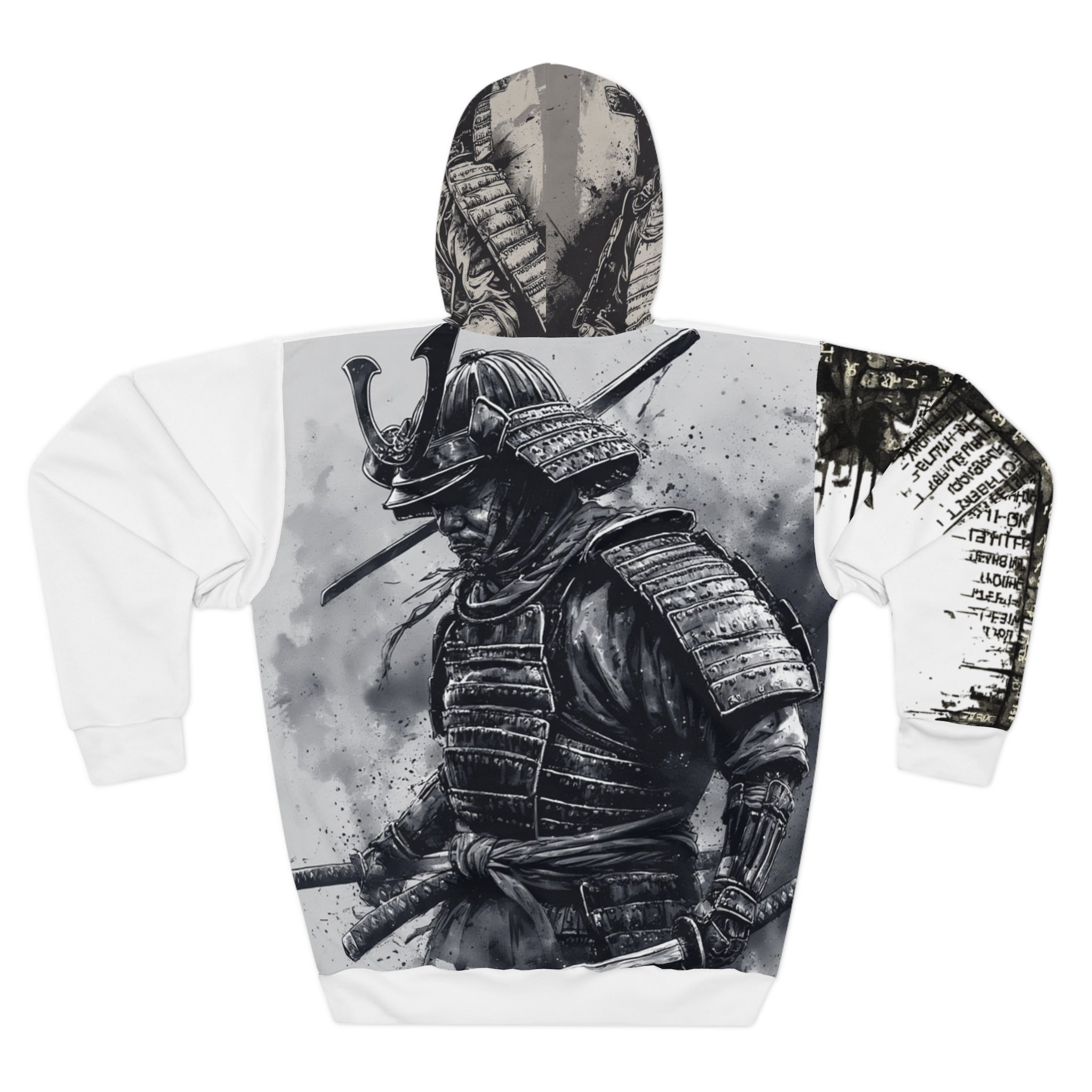 Mindset- Samurai Warrior Unisex Pullover Hoodie - Bold Graphic Design