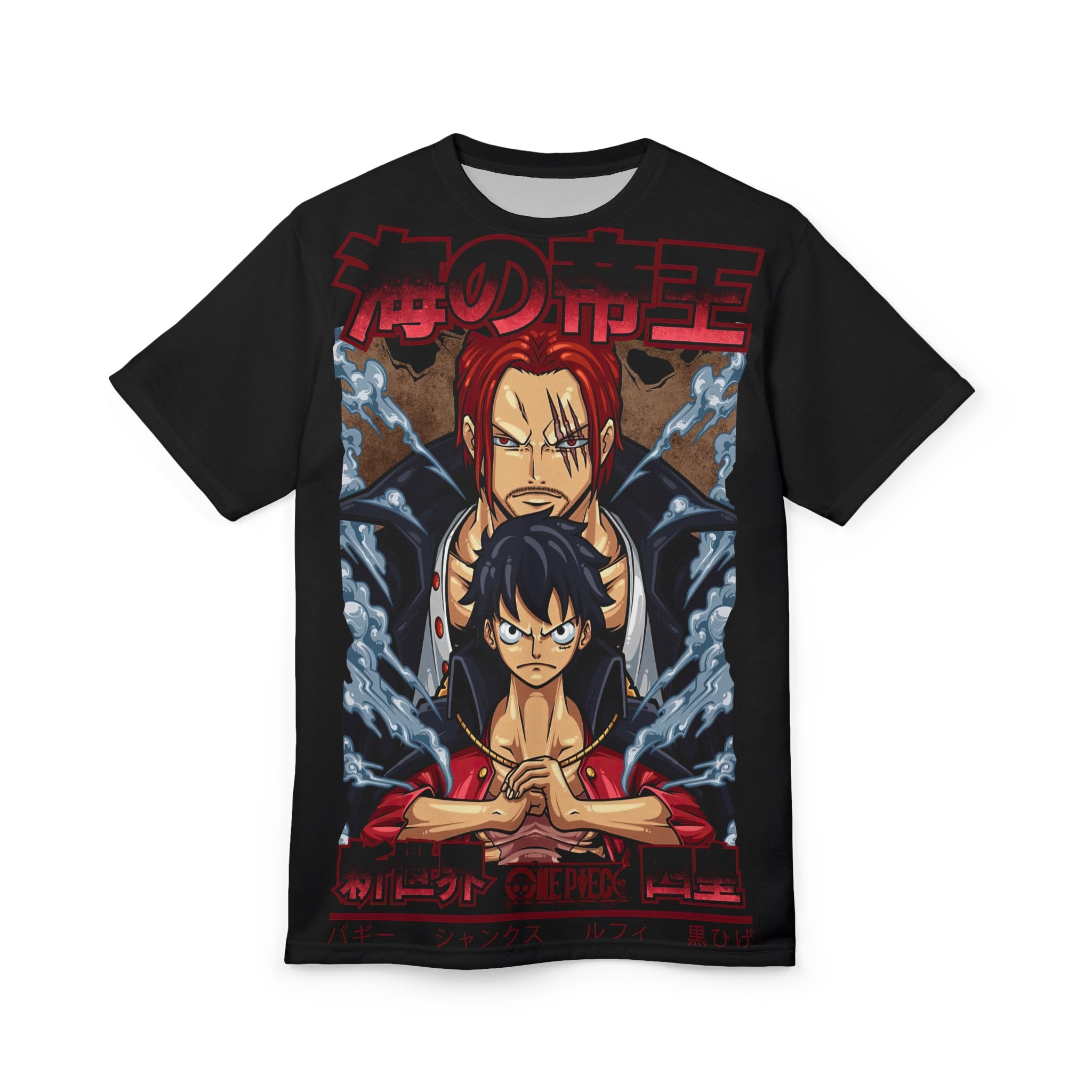 Anime- Pirate Crew T-Shirt — 'King of the Sea' Graphic Tee
