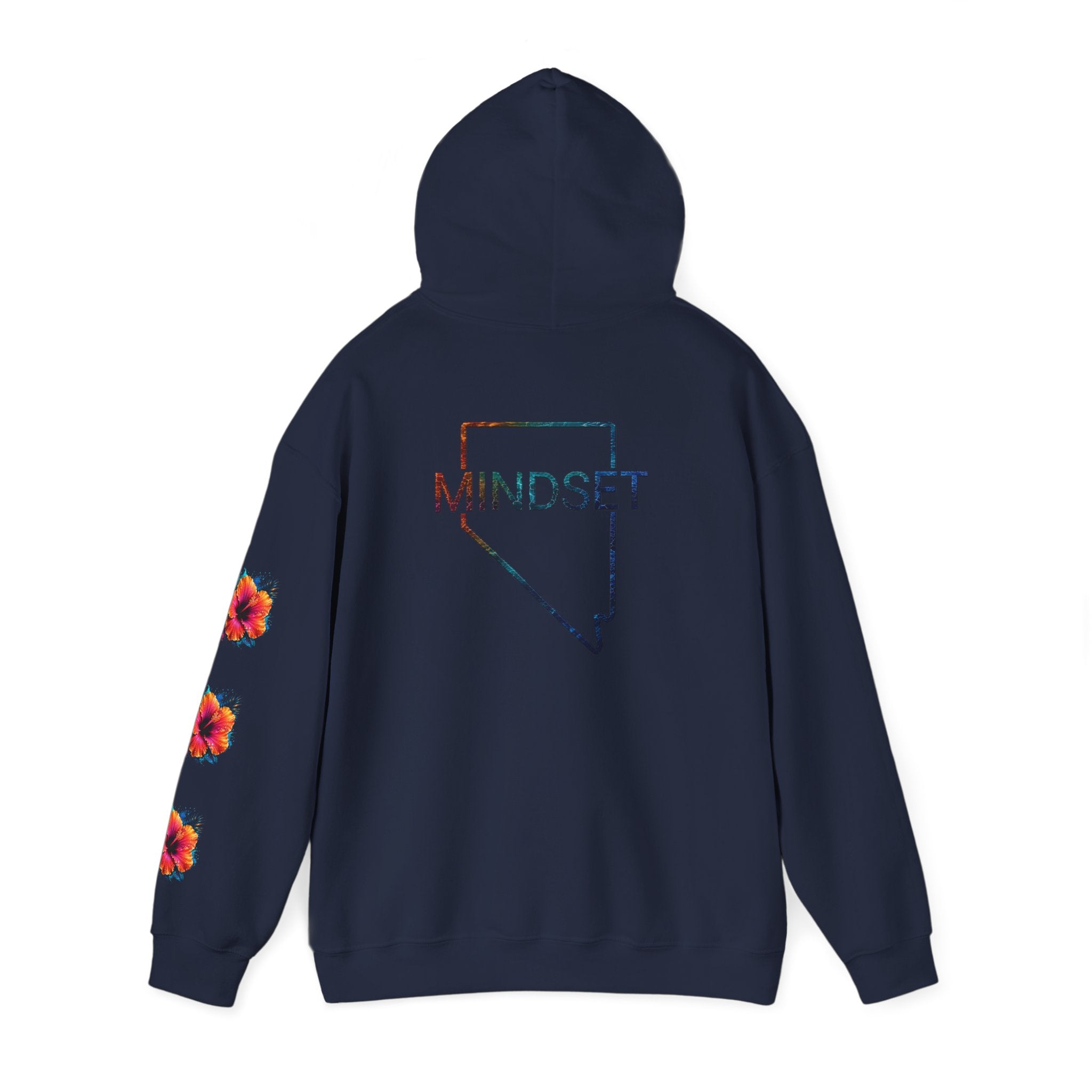 Tiff-Mindset Nevada Floral Hoodie — ‘Dream Believe’ Graphic Pullover