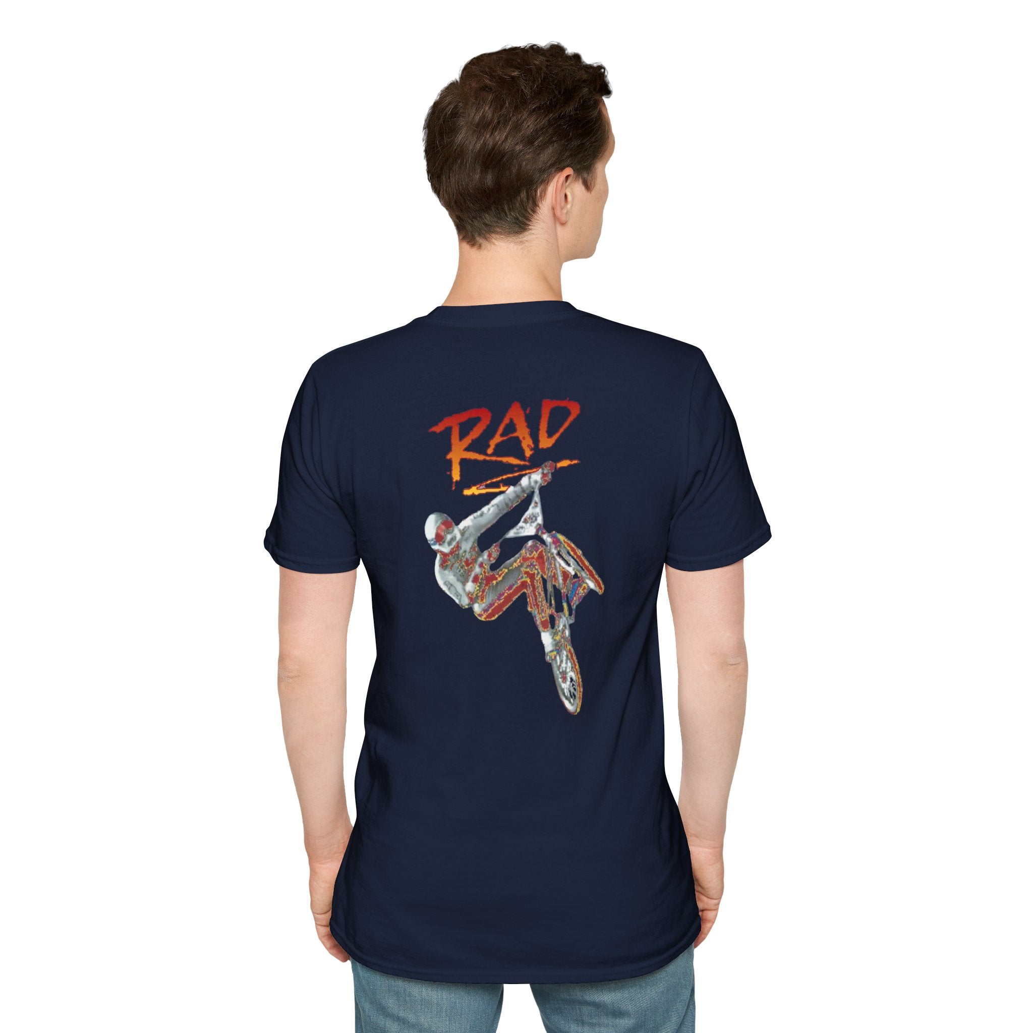 Rad- Racing T-Shirt — Vintage BMX & Motocross Graphic Tee