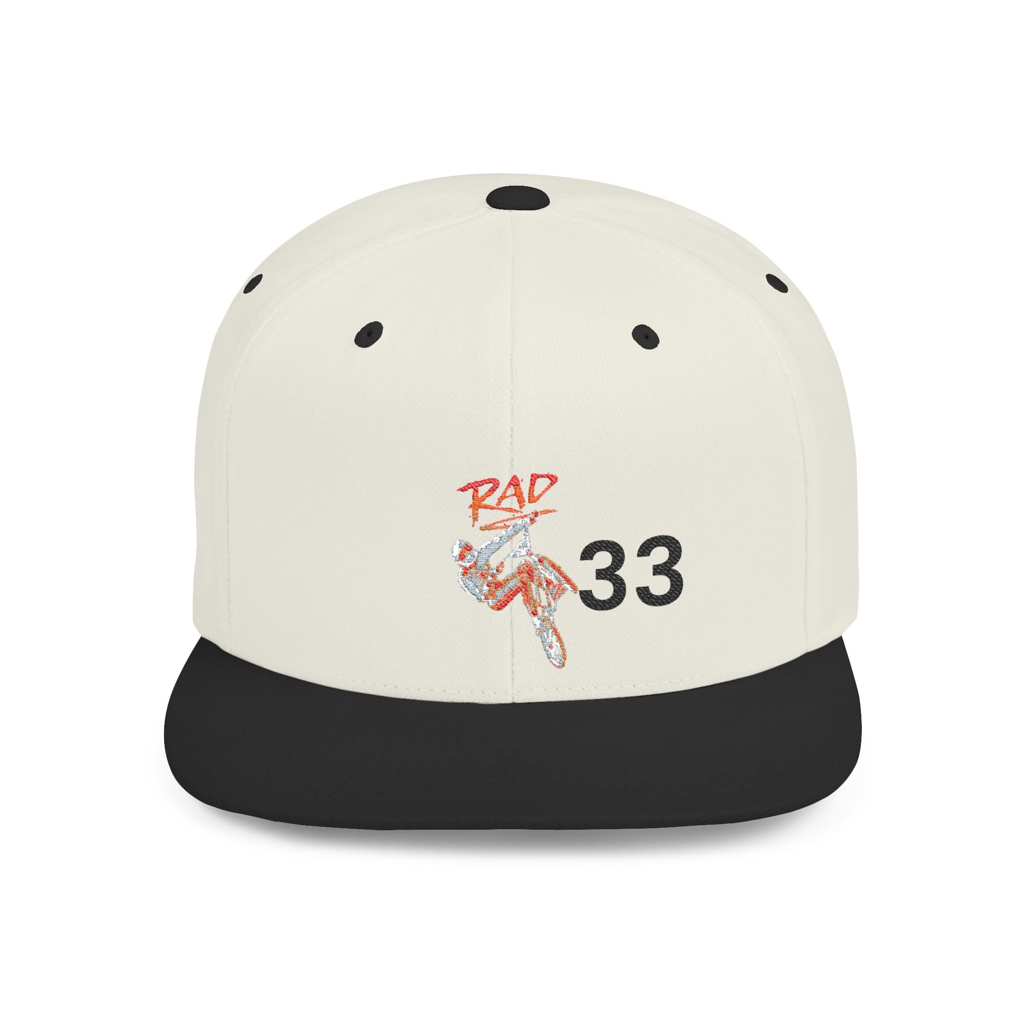 Rad-Flat Bill Snapback