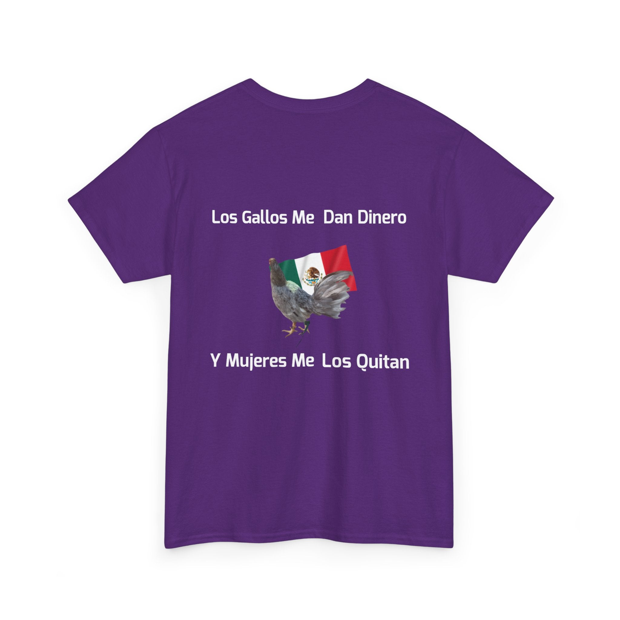 Henny-Gamefowl Tee — "Dro's Henny's Gamefarm" Mexican Flag Rooster Shirt