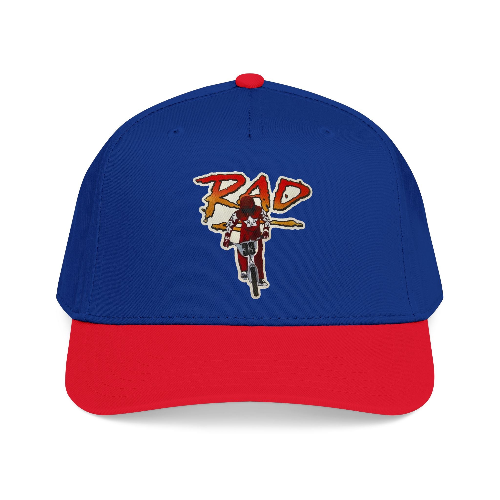 Rad- Dirt Bike Cap — Retro Motocross Baseball Hat