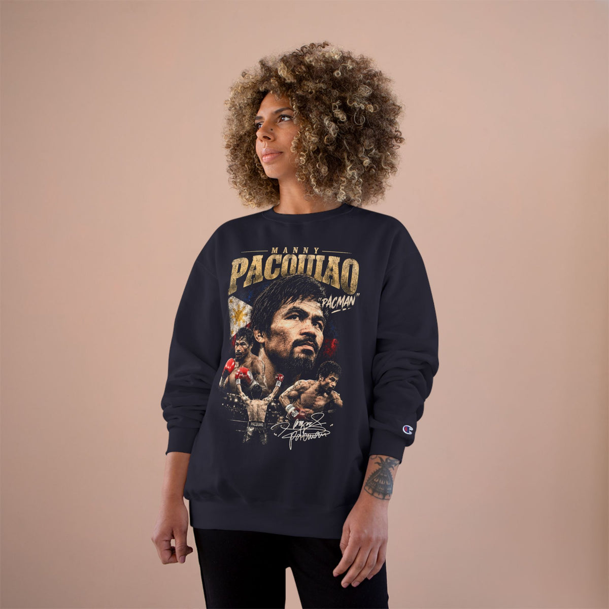 Retro Champion Tribute- Boxing Tribute Crewneck