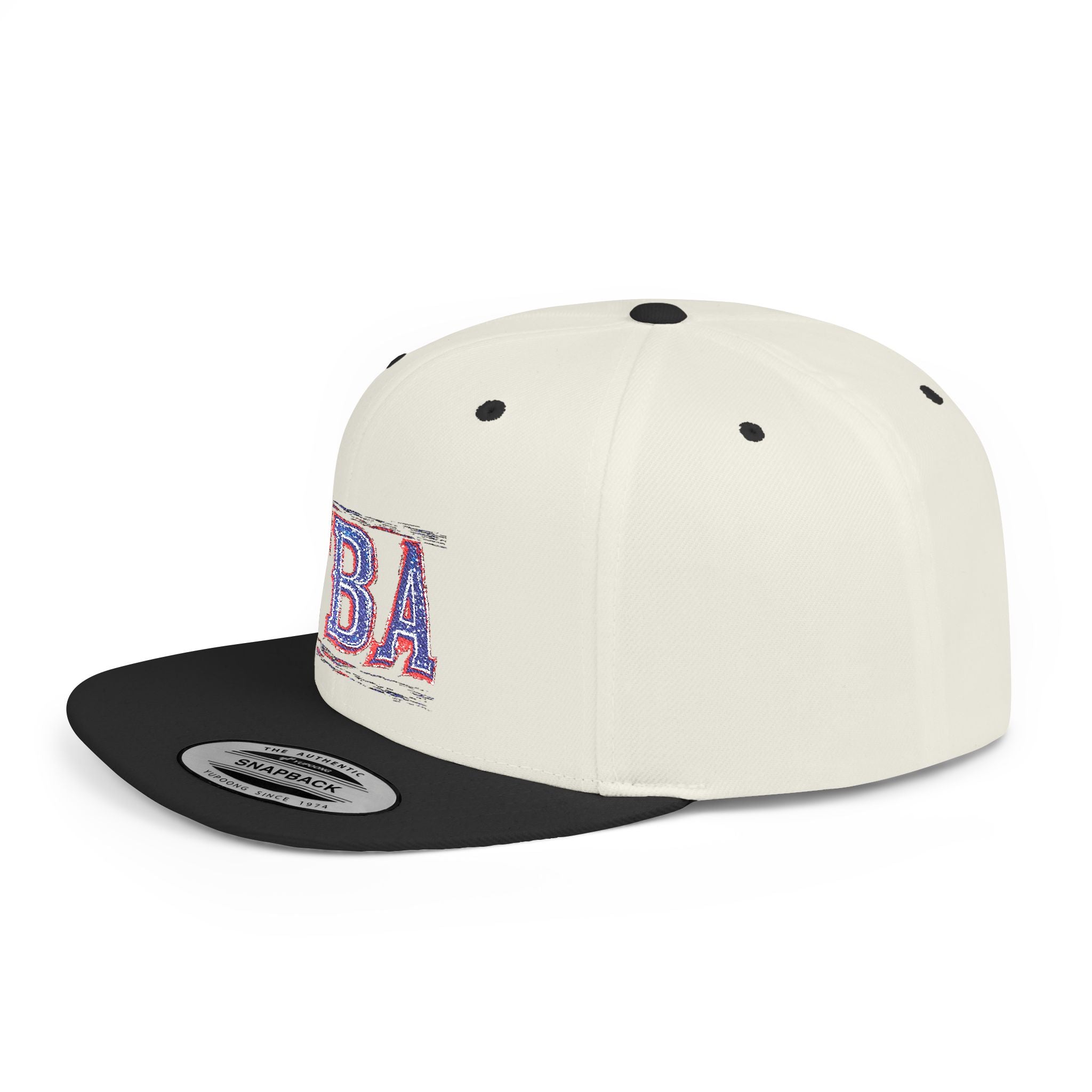 FBA- Distressed Patch Snapback Hat