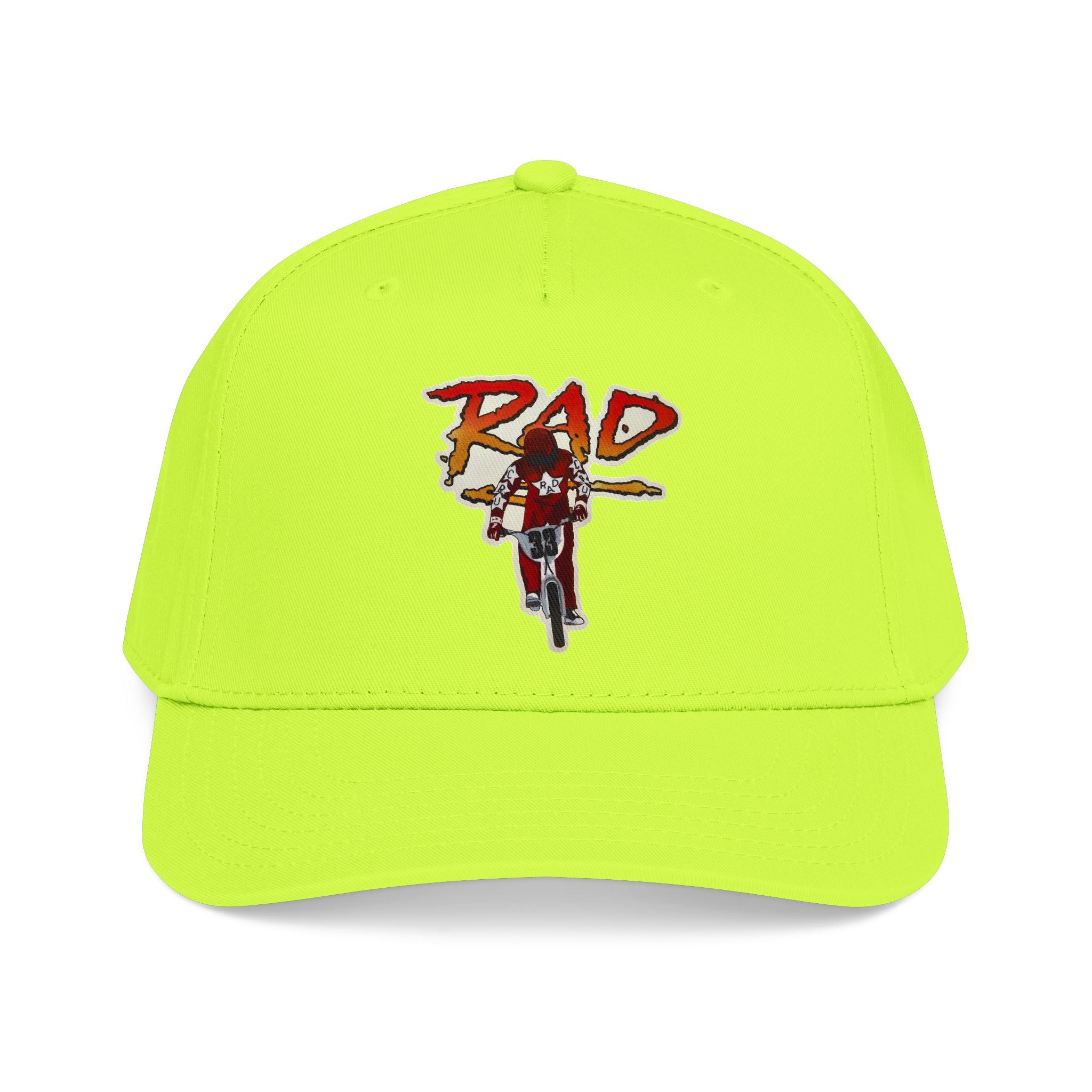 Rad- Dirt Bike Cap — Retro Motocross Baseball Hat