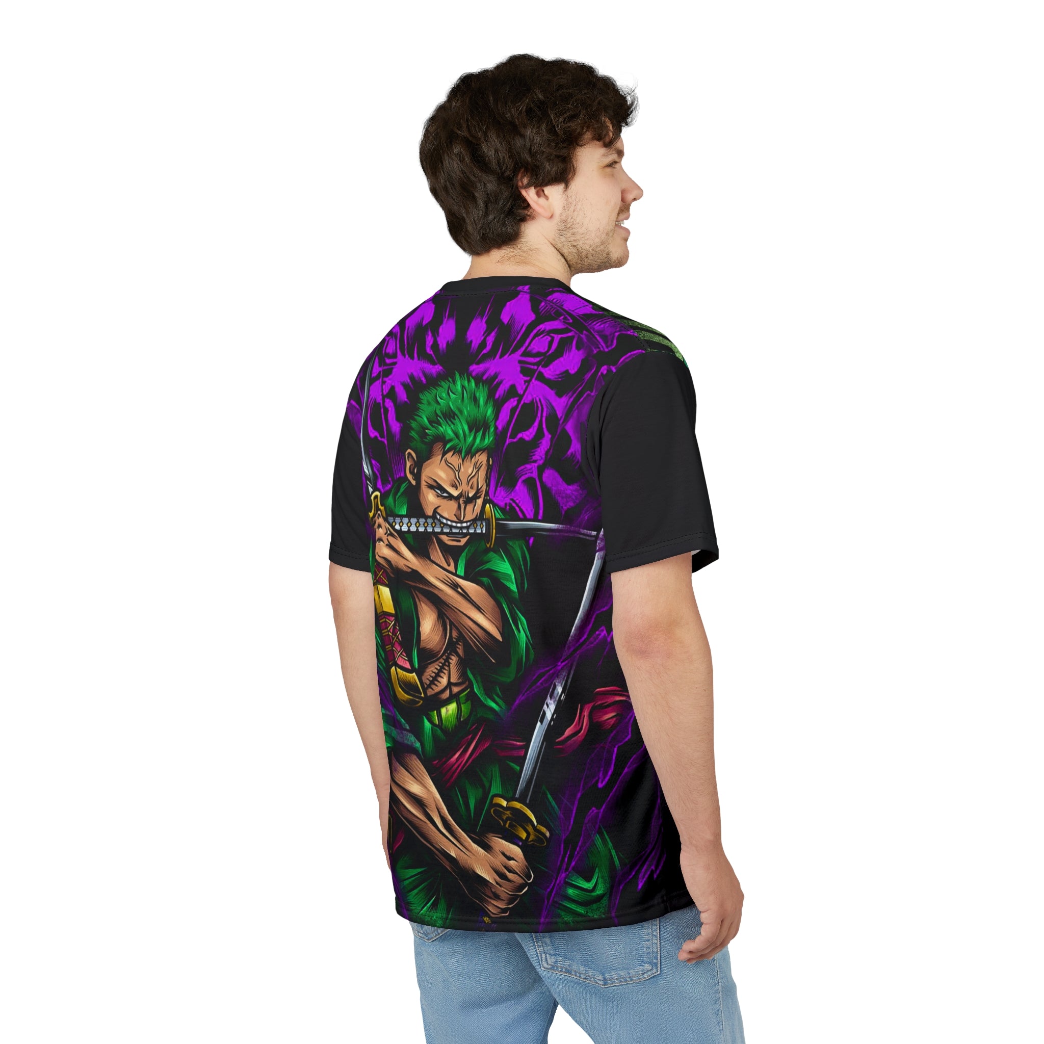 Anime- Pirate Captain Graphic Tee — All-Over Print