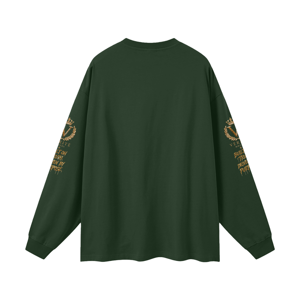 7NV-VERITE-Oversized Unisex Long Sleeve T-Shirt