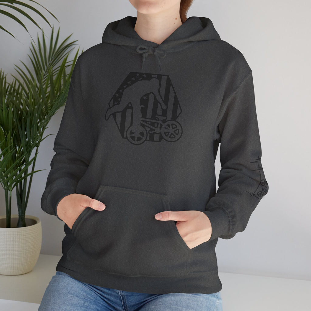 Rad-BMX Is Importanter Hoodie — Funny BMX Rider Sweatshirt