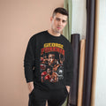 Retro Champion Tribute- Boxing Sweatshirt — Vintage Fighter Graphic Crewneck