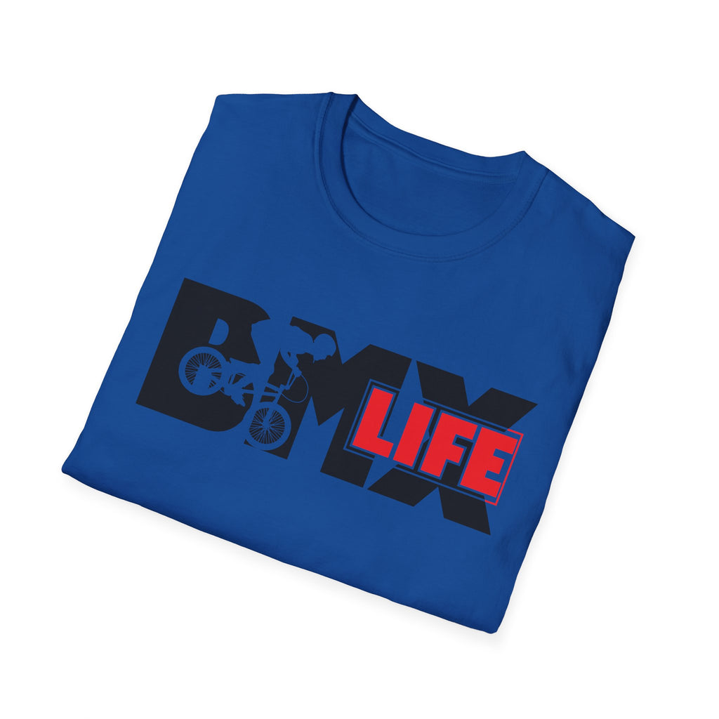 Rad- Life T-Shirt — Motocross Rider Tee with Back Number 33