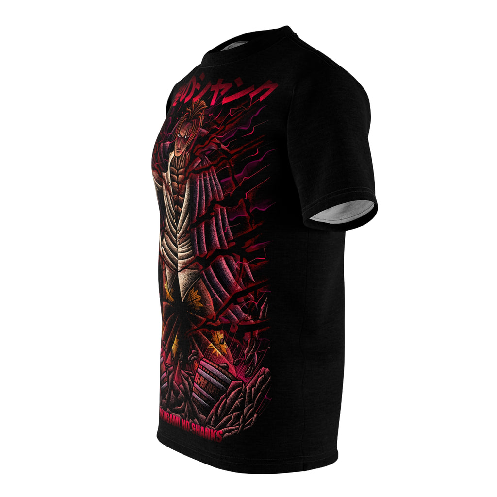 Anime- Shank Anime Warrior T-Shirt — Japanese Graphic Tee