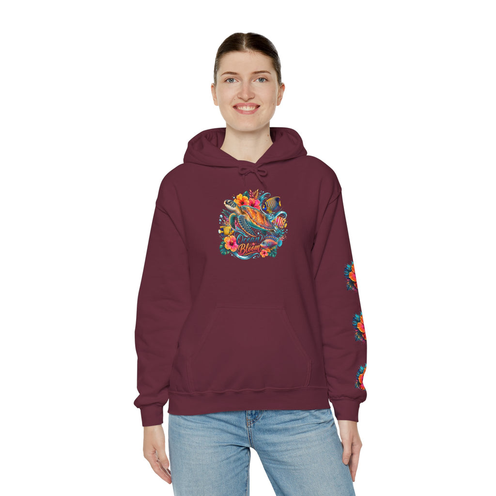 Tiff-Mindset Nevada Floral Hoodie — ‘Dream Believe’ Graphic Pullover